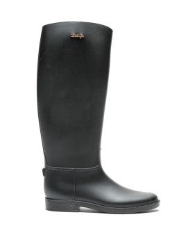 BLACK WOMEN'S WELLINGTON BOOTS DE-TP2501PV 22OF