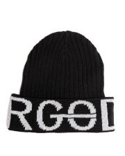 BLACK WOMEN'S KNITTED HAT