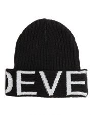 BLACK WOMEN'S KNITTED HAT