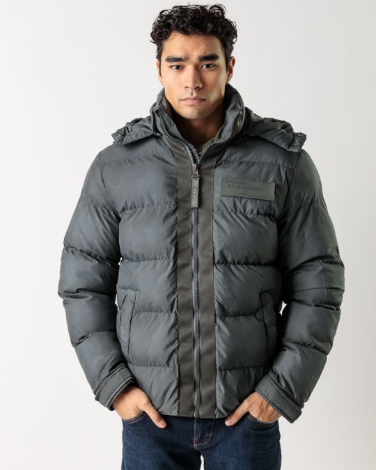 GREY MEN'S JACKET 1D22FW3002KA1623