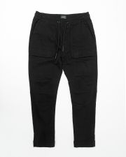 BLACK MEN'S JOGJEANS