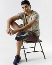 GREY MEN'S ROUNDNECK T-SHIRT