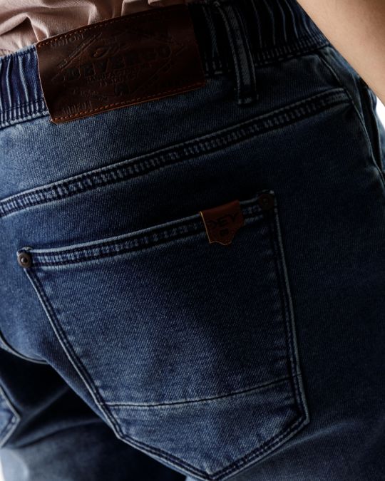 KÉK FÉRFI JOGJEANS RÖVIDNADRÁG 1D23SS1133MP7164