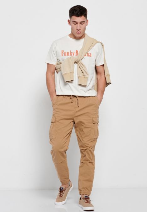 BÉZS FUNKY BUDDHA FÉRFI NADRÁG FBM007-034-02 23SS