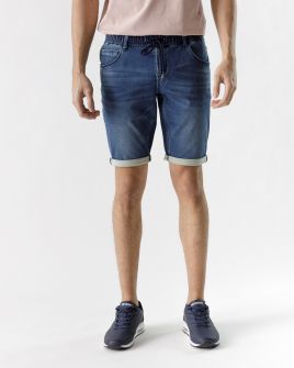 KÉK FÉRFI JOGJEANS RÖVIDNADRÁG 1D23SS1133MP7164
