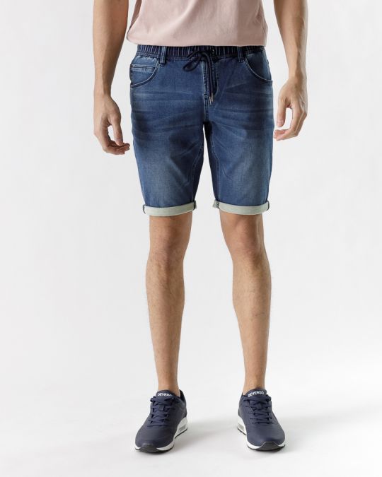 KÉK FÉRFI JOGJEANS RÖVIDNADRÁG 1D23SS1133MP7164