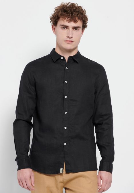 BLACK FUNKY BUDDHA  MEN'S SHIRT FBM007-001-05 23SS