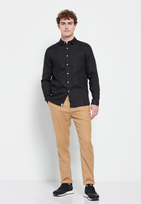 BLACK FUNKY BUDDHA  MEN'S SHIRT FBM007-001-05 23SS