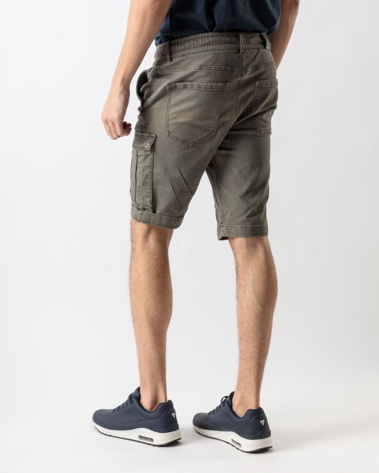 KHAKI FÉRFI JOGJEANS RÖVIDNADRÁG 1D23SS1134MP7106