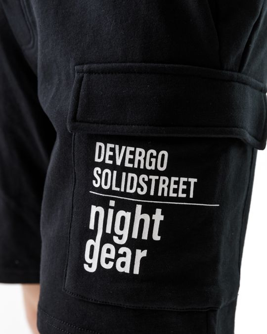 BLACK MEN'S SHORTS 1D23SS1110MP0705