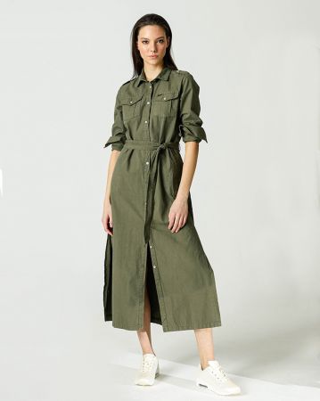 KHAKI NŐI HOSSZÚ INGRUHA 2D23SS9530DR1306