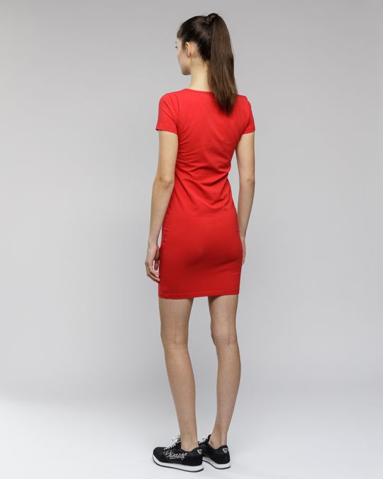 RED WOMEN'S TIGHT DRESS 2D23SS9588DR0205