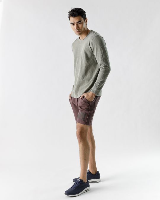 KHAKI FÉRFI KÖTÖTT PULÓVER 1D23SS4006LS3806