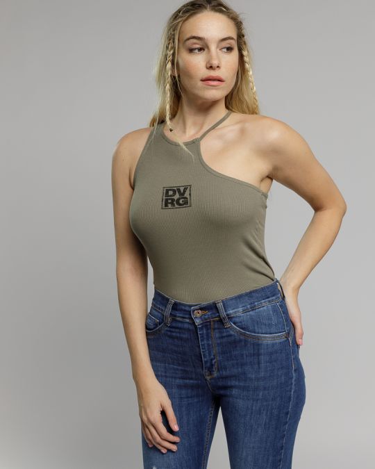 KHAKI NŐI UJJATLAN TRIKÓ 2D23SS4508SL3305