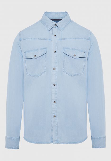 KÉK FUNKY BUDDHA FÉRFI ING FBM007-062-05 23SS