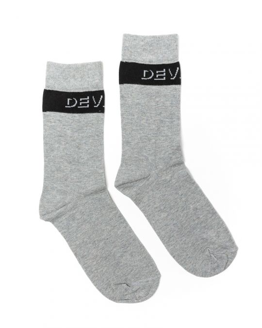 GREY MEN'S ANKLE SOCKS 1D23FW8054ZO8000