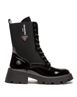 FEKETE NŐI BAKANCS - BRIDGETTE DE-DE0115PU 23FW