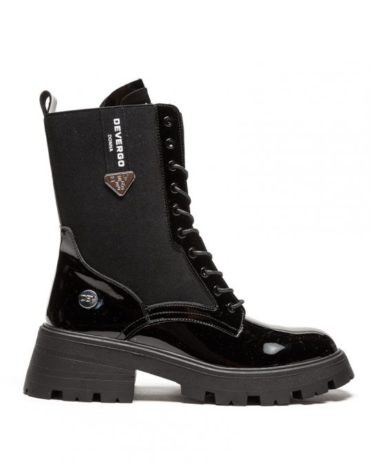 FEKETE NŐI BAKANCS - BRIDGETTE DE-DE0115PU 23FW