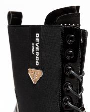 BLACK WOMEN'S BROGUE - BRIDGETTE