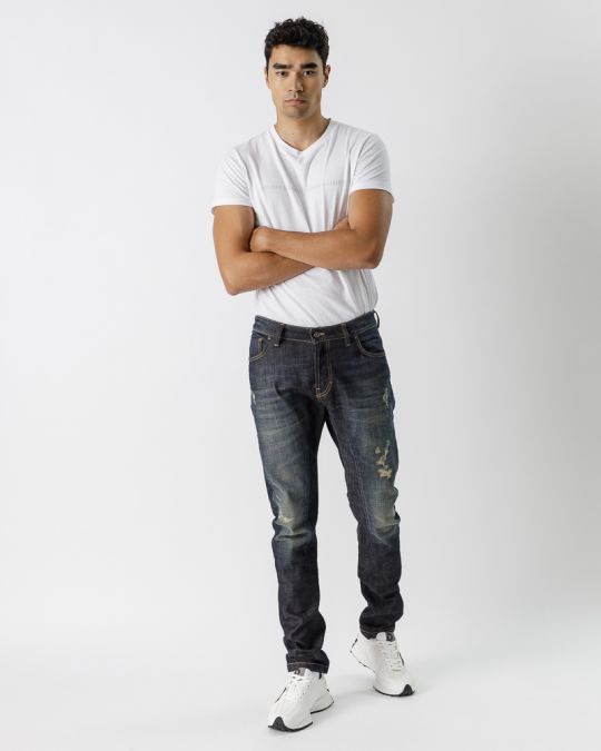 INDIGO MEN'S JEANS - NEW TYLER 23513 1J23FW0034LP4482ST