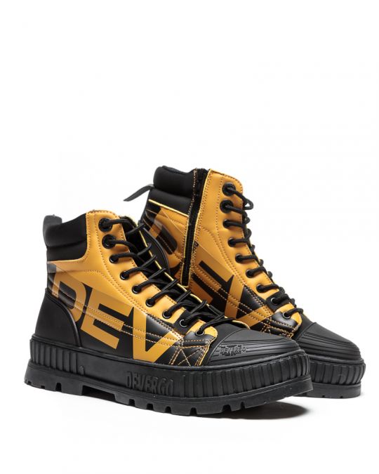 YELLOW MEN'S BROGUE - BERLIN PU DE-HI1070PU 23FW