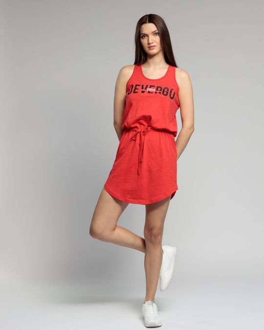 PIROS NŐI RÖVID RUHA 2D23SS9599DR3805