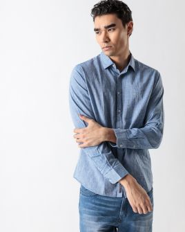 KÉK FÉRFI HOSSZÚ UJJÚ ING 1D23SS5000LS1306