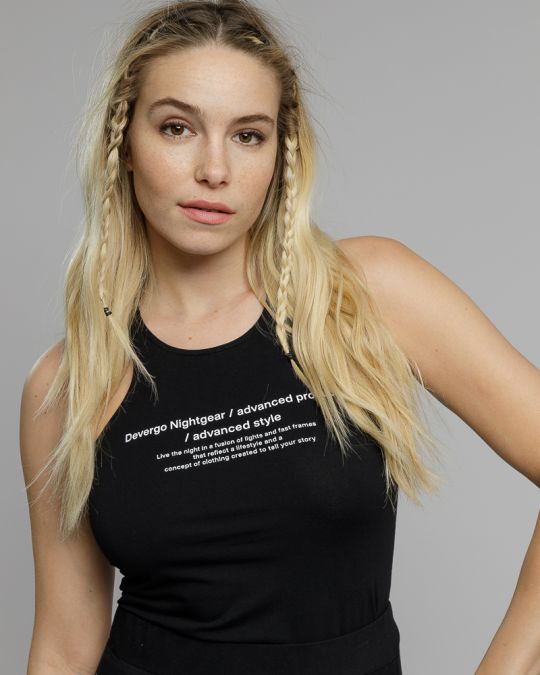 FEKETE NŐI UJJATLAN TRIKÓ 2D23SS4503SL0205