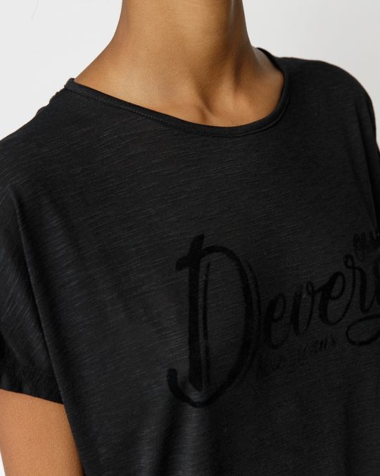 FEKETE NŐI RÖVID UJJÚ PÓLÓ 2D23FW4526SS3805