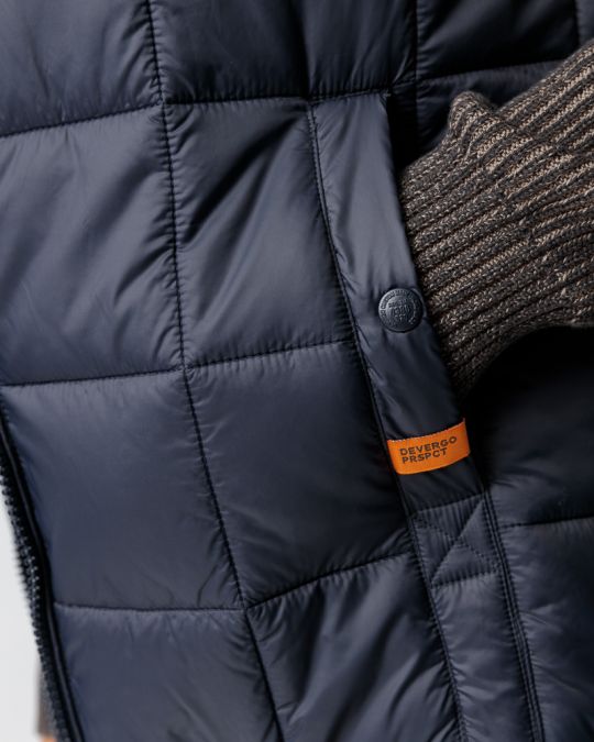 KÉK FÉRFI RÖVID MELLÉNY 1D23FW7019SL1600