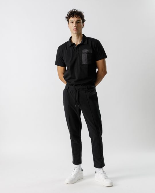 FEKETE FÉRFI MELEGÍTŐ NADRÁG 1D23FW1106LP0705