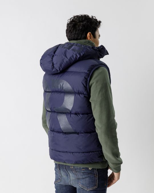 KÉK FÉRFI RÖVID MELLÉNY 1D23FW7011SL1600