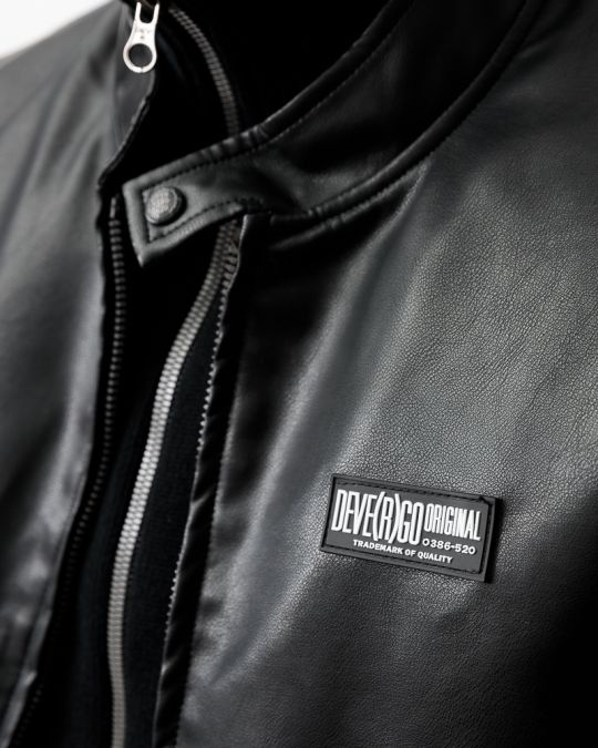 BLACK MEN'S COAT 1D23FW3019KA9000