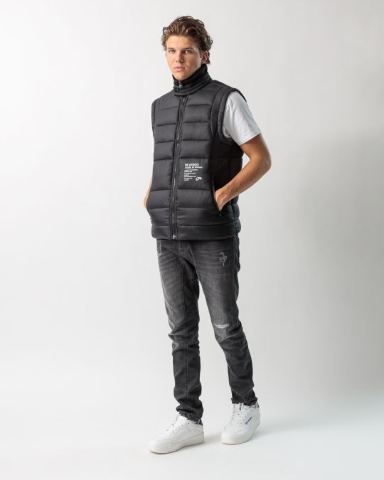 FEKETE FÉRFI ÁTMENETI KABÁT 1D23FW7000KA1600