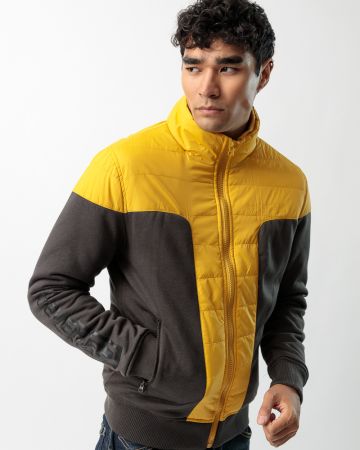 SZÜRKE FÉRFI ÁTMENETI KABÁT 1D23FW7020KA1600