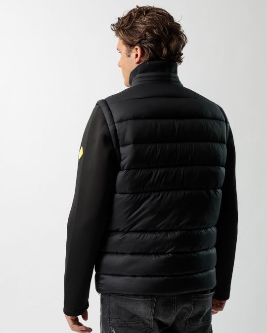 FEKETE FÉRFI ÁTMENETI KABÁT 1D23FW7000KA1600