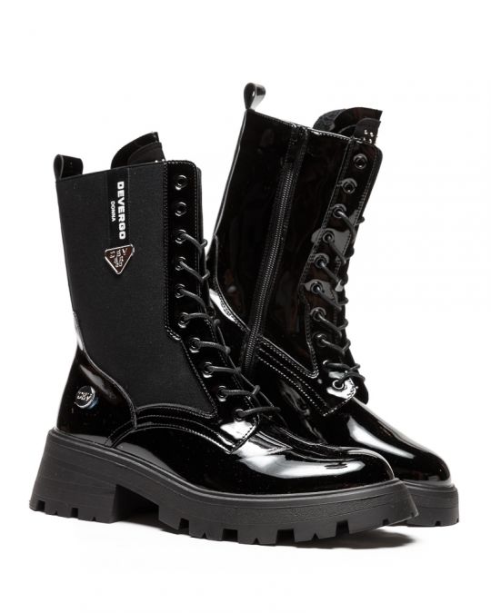 FEKETE NŐI BAKANCS - BRIDGETTE DE-DE0115PU 23FW