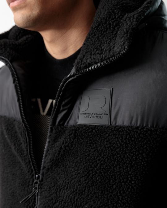 BLACK MEN'S TRANSITIONAL JACKET 1D23FW7021KA1200