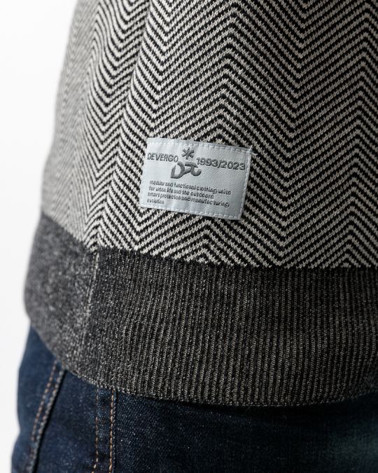 FEKETE FÉRFI KÖTÖTT PULÓVER 1D23FW6010LS1101