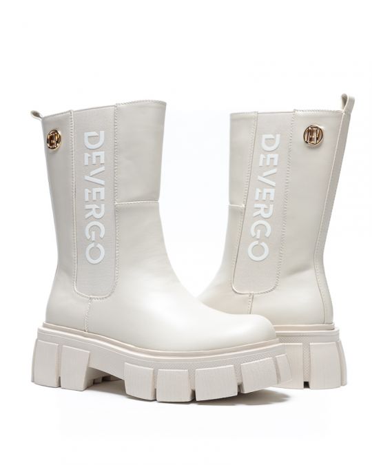 BEIGE WOMEN'S BOOTS - MADELYN DE-BS4503PU 23FW