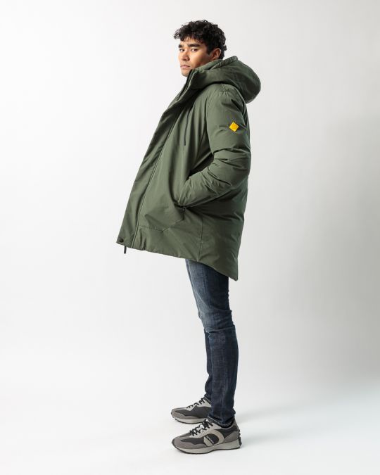 KHAKI MEN'S COAT 1D23FW3009KA1600