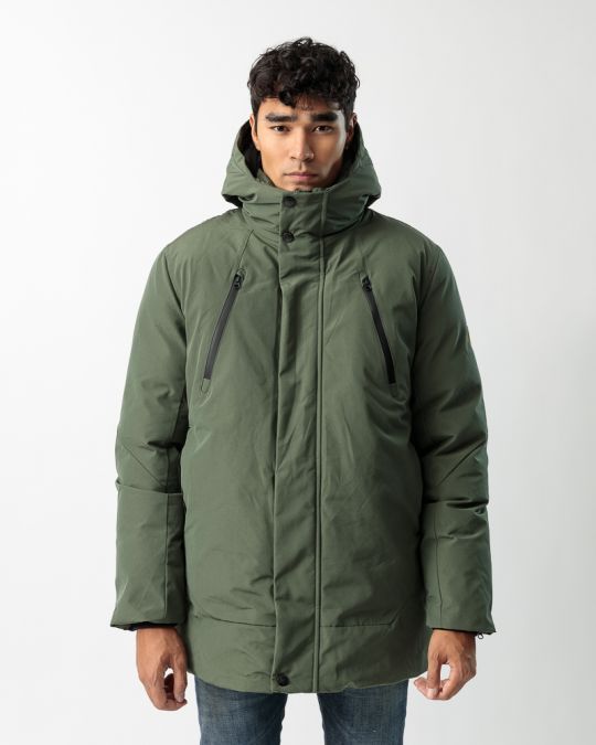 KHAKI MEN'S COAT 1D23FW3009KA1600