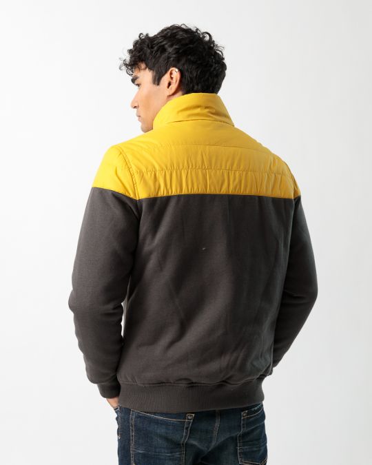 SZÜRKE FÉRFI ÁTMENETI KABÁT 1D23FW7020KA1600