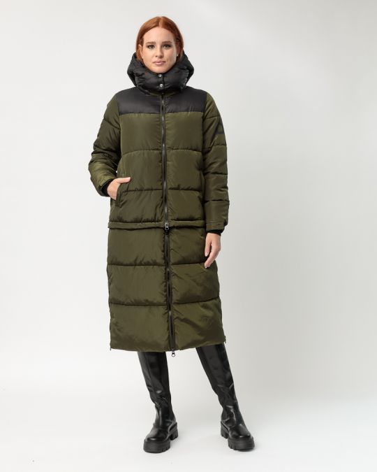 KHAKI NŐI TÉLI KABÁT 2D23FW3524KA1600