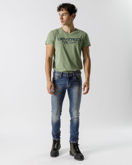 INDIGO MEN'S JEANS - NEW SLIM 23507 1J23FW0010LP6364ST