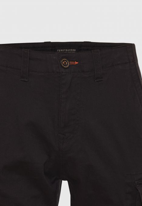 SZÜRKE FUNKY BUDDHA FÉRFI NADRÁG FBM008-002-02 23FW