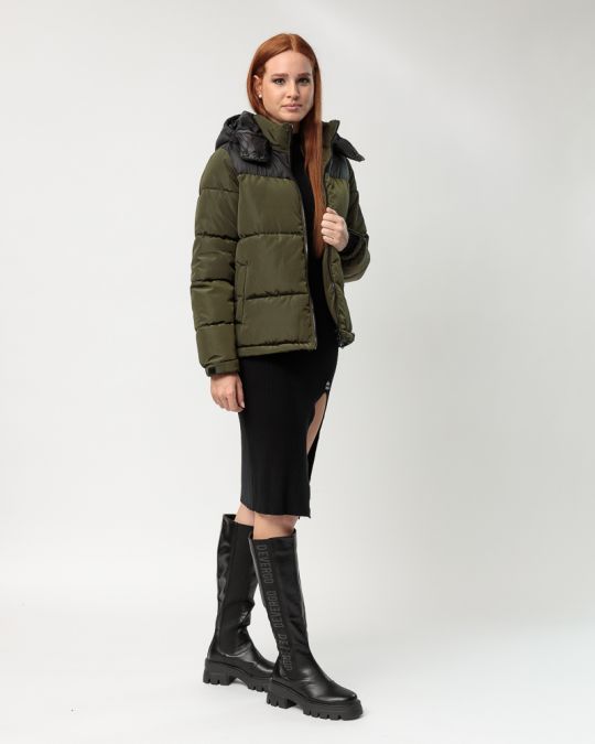 KHAKI NŐI TÉLI KABÁT 2D23FW3524KA1600