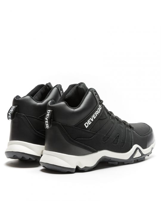 BLACK MEN'S BROGUE - DAKAR DE-WS4052PU 23FW