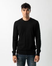 FEKETE FÉRFI KÖTÖTT PULÓVER