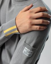 SZÜRKE FÉRFI KÖTÖTT PULÓVER